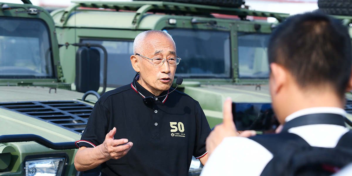 原彩神VII越野車有限公司總工程師孫鐵漢